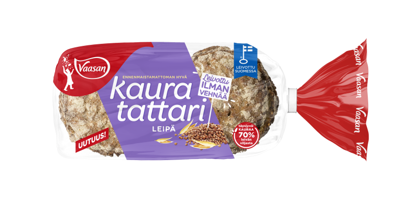 Vaasan Kaura-tattarileipä