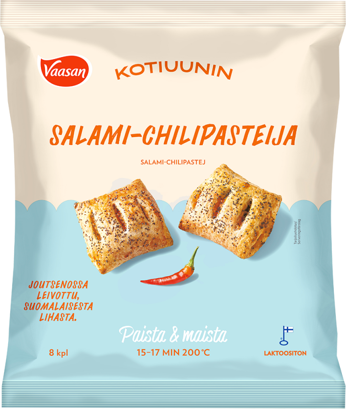 Vaasan Kotiuunin Salami-chilipasteija